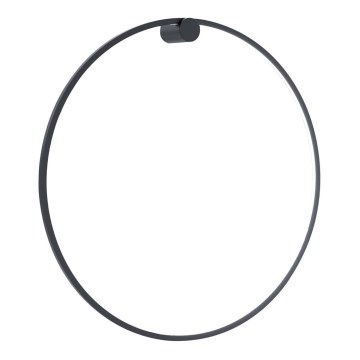 Lampada da parete LED SATURNO LED/46W/230V Ø 80 cm IP44 nero