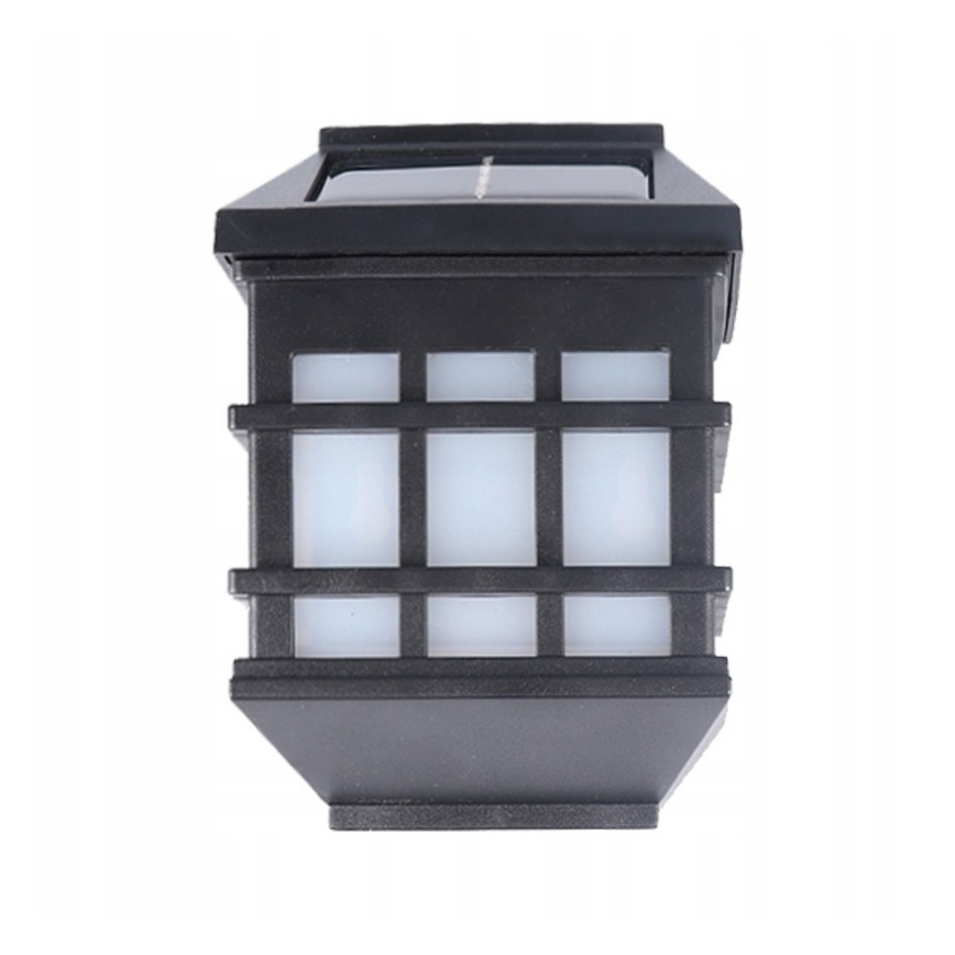Lampada da parete LED Solar con sensore crepuscolare LED/2V 70 mAh IP44