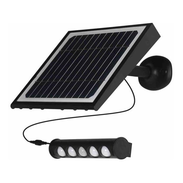 Lampada da parete LED Solar con sensore LED/8W/3,7V 4000 mAh 4000K IP65