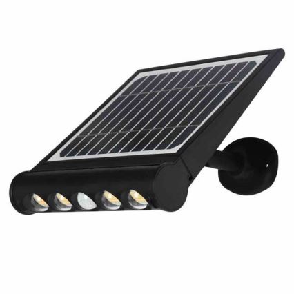 Lampada da parete LED Solar con sensore LED/8W/3,7V 4000 mAh 4000K IP65