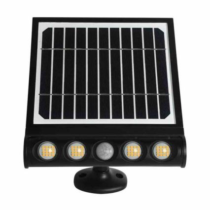 Lampada da parete LED Solar con sensore LED/8W/3,7V 4000 mAh 4000K IP65