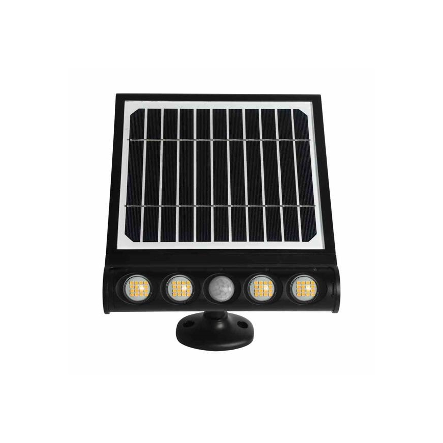 Lampada da parete LED Solar con sensore LED/8W/3,7V 4000 mAh 4000K IP65