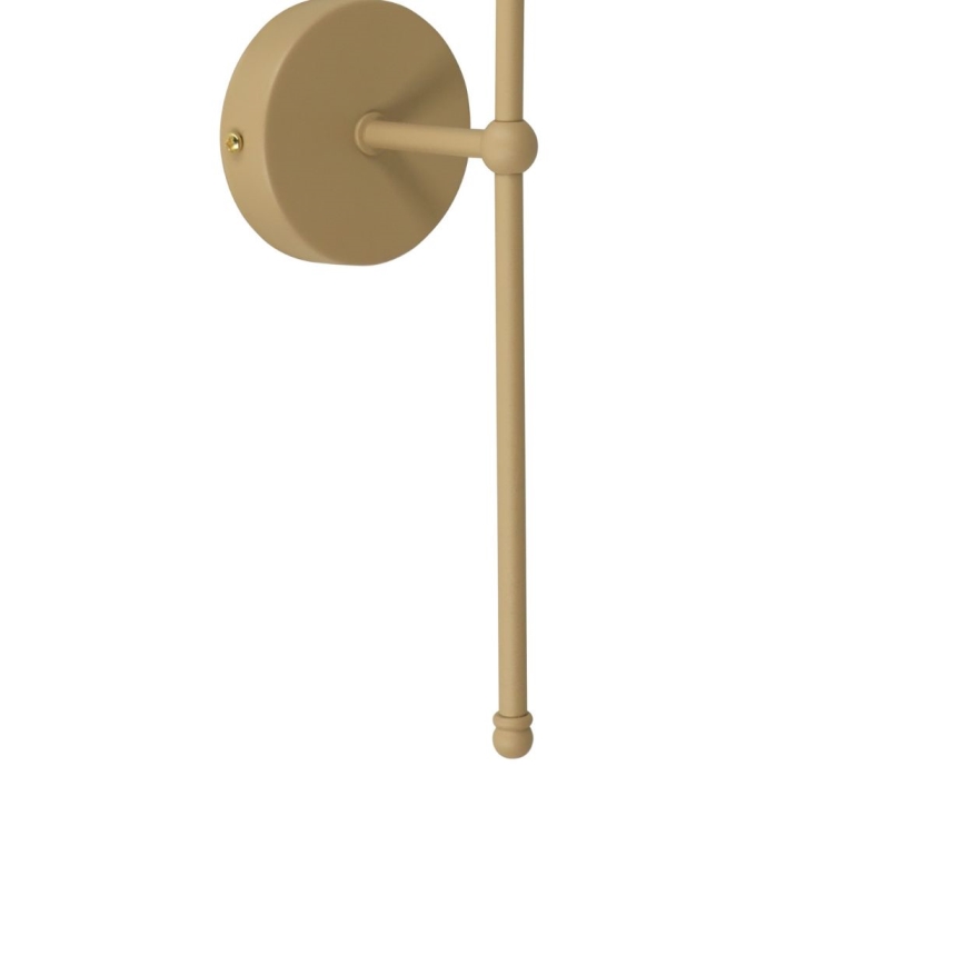 Lampada da parete MADELA 1xE14/40W/230V iuta/beige