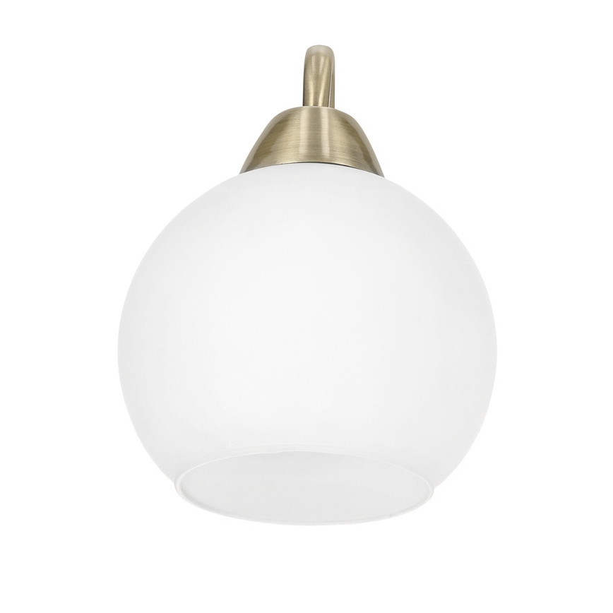 Lampada da parete NESTOR 1xE27/40W/230V ottone