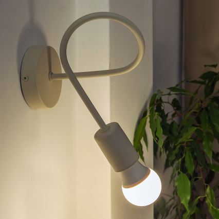Lampada da parete OXFORD 1xE27/15W/230V colore crema