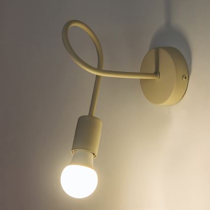 Lampada da parete OXFORD 1xE27/15W/230V colore crema