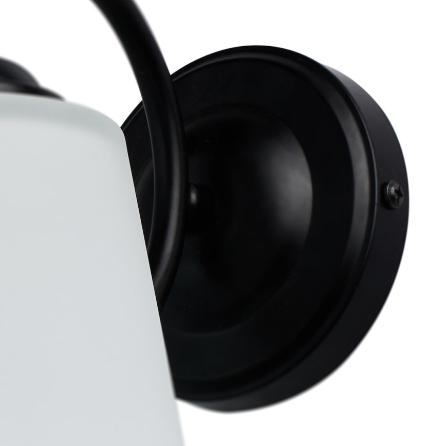 Lampada da parete PAFOS 1xE27/15W/230V nera