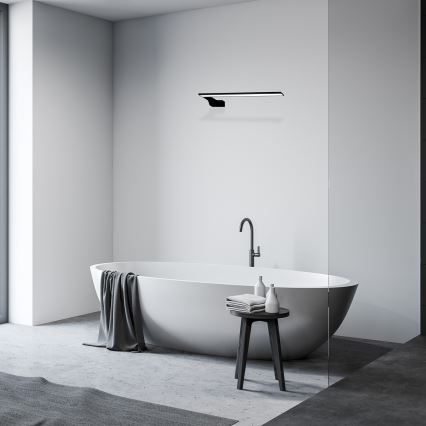 Lampada da parete per bagno SHINE LED/11W/230V 45 cm IP44 nera