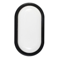 Lampada da parete per esterni a LED/12W/230V IP54 nera