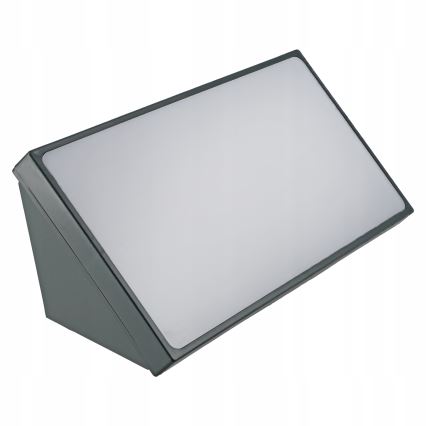 Lampada da parete LED da esterno con sensore di movimento LED/20W/230V IP65 grigia