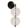 Lampada da parete PLAYA LED 10W/230V nera