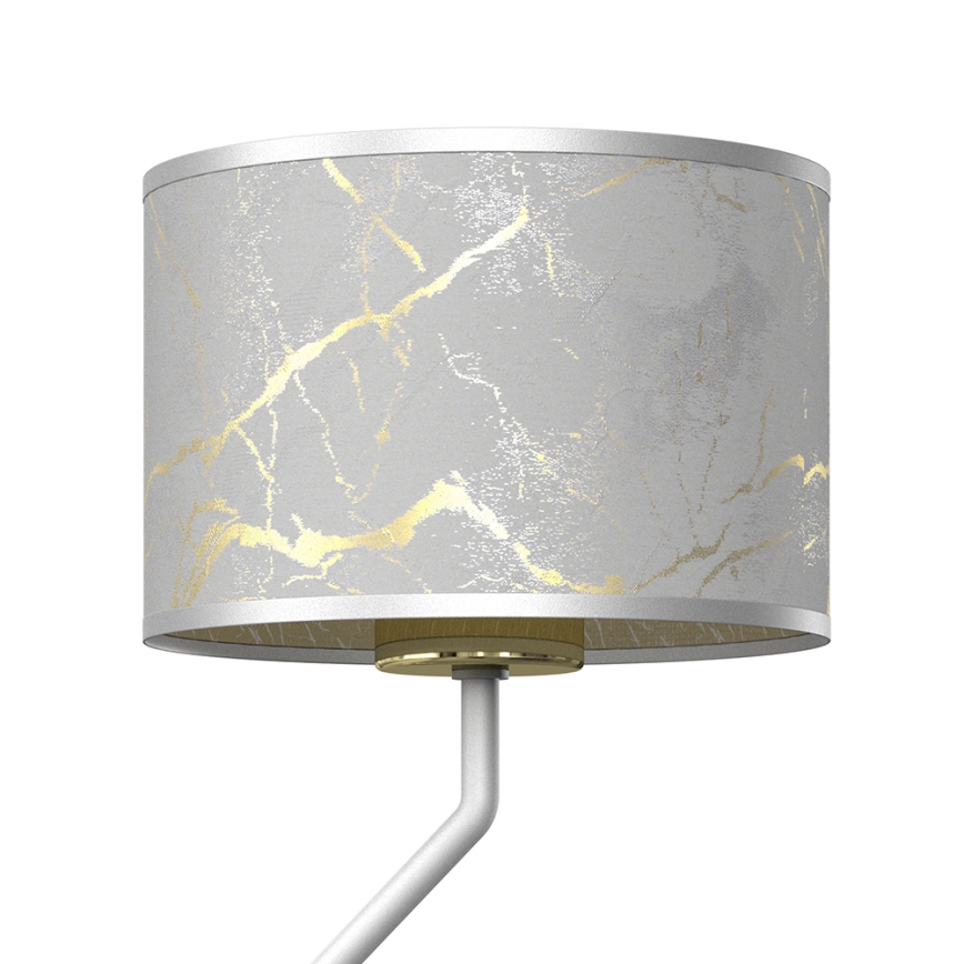 Lampada da parete SENSO 1xE27/40W/230V + 1xGU10/MR11/7W bianco