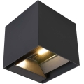 Lampada da parete solare a LED con sensore LED/9W/5V 3000/4000/5000K IP65 2600 mAh antracite