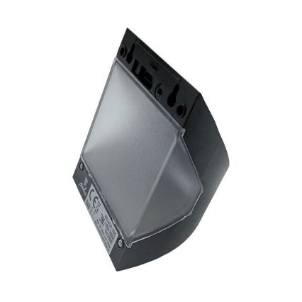 Lampada da parete solare LED con sensore LED/3W/3,7V 3000/4000K 1200 mAh IP54 nera