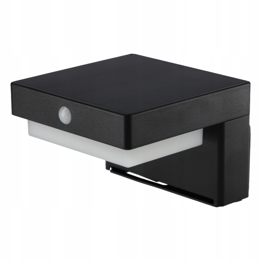 Lampada da parete solare LED con sensore LED/5W/3,7V 2000 mAh IP44 nero
