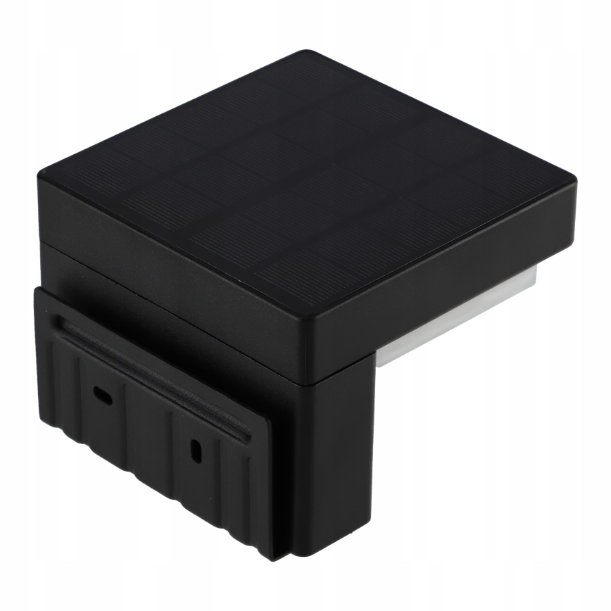 Lampada da parete solare LED con sensore LED/5W/3,7V 2000 mAh IP44 nero