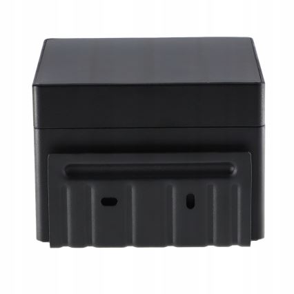 Lampada da parete solare LED con sensore LED/5W/3,7V 2000 mAh IP44 nero
