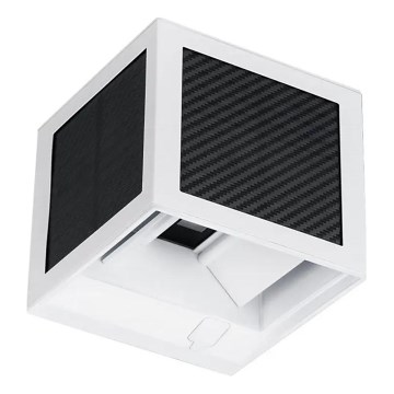 Lampada da parete solare LED con sensore LED/9W/3,7V 3000/4000/6000K IP65 2600 mAh bianca