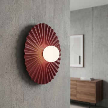 Lampada da parete UMBRA 1xG9/8W/230V rossa