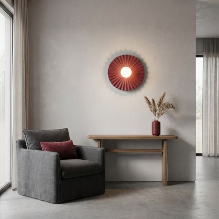 Lampada da parete UMBRA 1xG9/8W/230V rossa