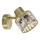 Lampada da parete ZAHARA 1xE27/10W/230V dorata
