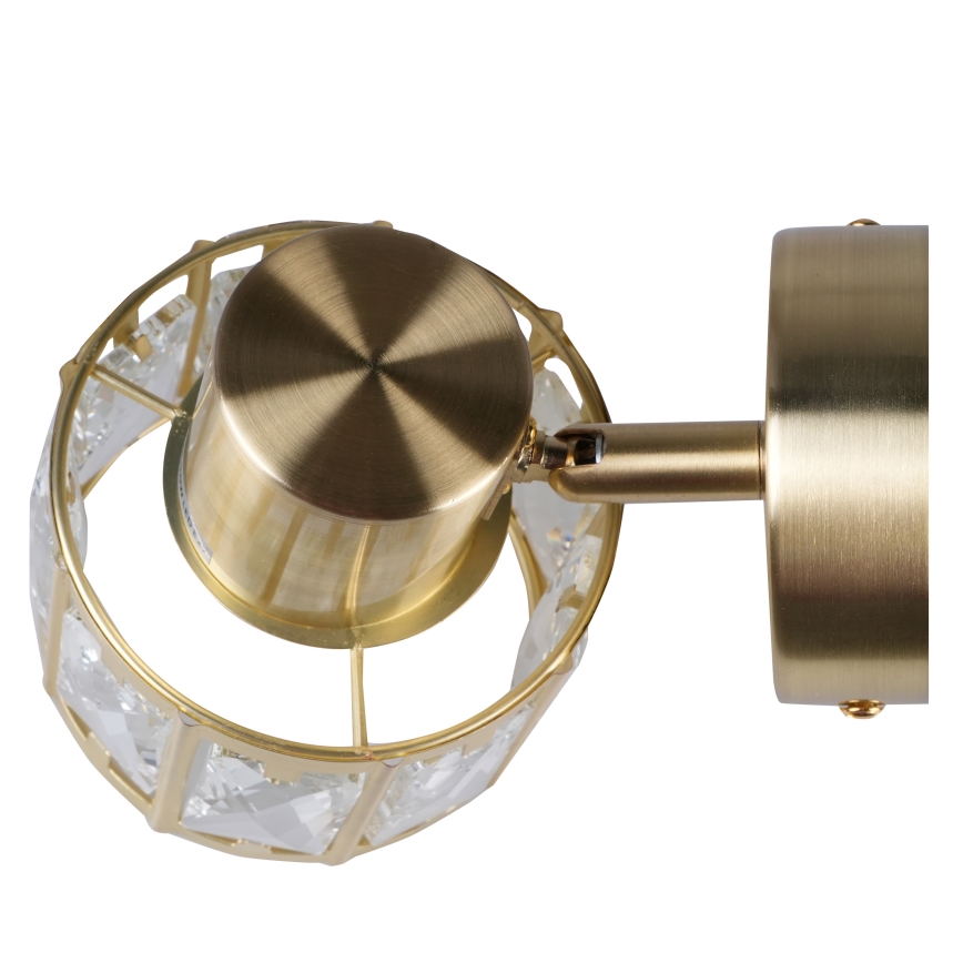 Lampada da parete ZAHARA 1xE27/10W/230V dorata