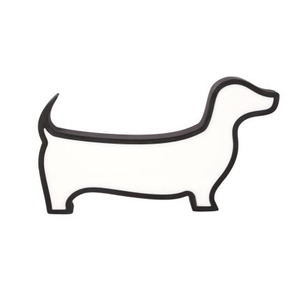Lampada da scrivania per bambini DOG LED/12W/230V nera