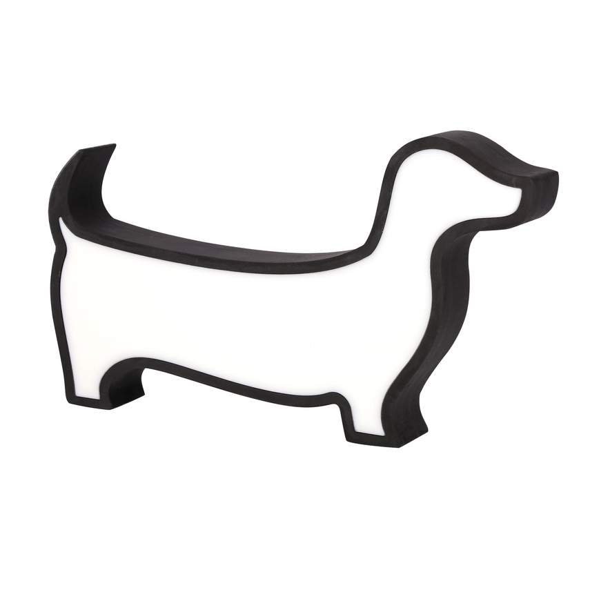 Lampada da scrivania per bambini DOG LED/12W/230V nera