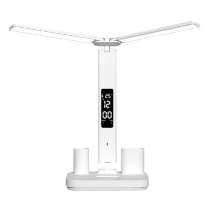 Lampada da tavolo ricaricabile dimmerabile a LED NOBLITE P LED/5W/5V 3000/4000/6000K 2200 mAh bianca