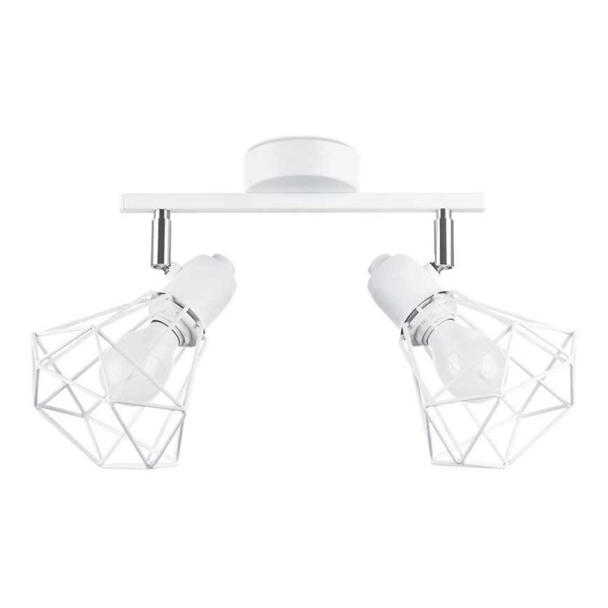Lampada da soffitto ARTEMIS 2xE14/40W/230V bianco
