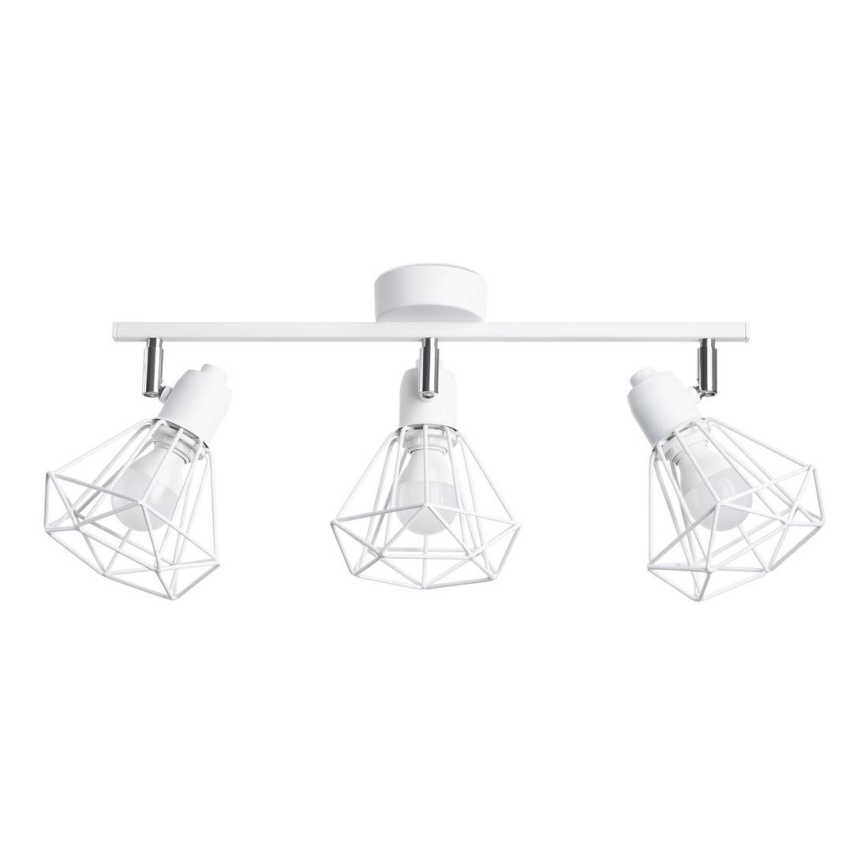 Lampada da soffitto ARTEMIS 3xE14/40W/230V bianco