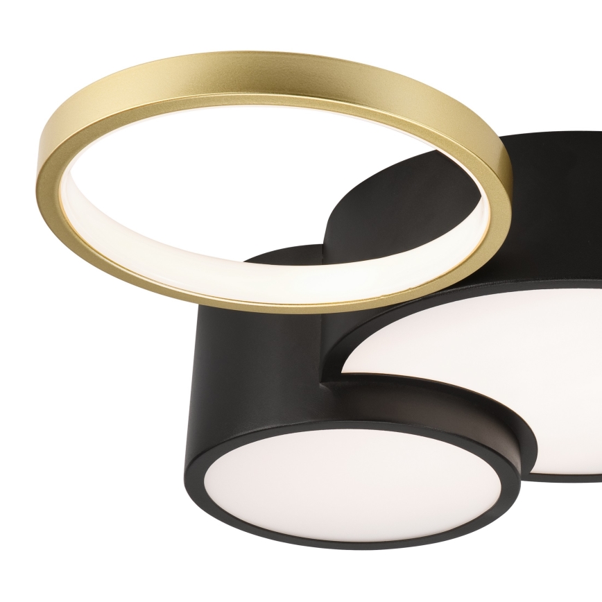 Lampada da soffitto dimmerabile ALIZEE LED/30W/230V 3000-6500K nero/oro