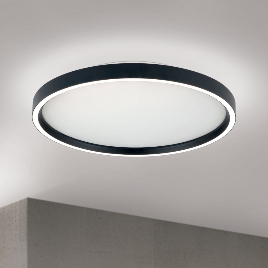 Lampada da soffitto dimmerabile LED MASCA LED/36W/230V 2700/3350/4000K diam. 40 cm nero