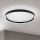 Lampada da soffitto dimmerabile LED MASCA LED/36W/230V 2700/3350/4000K diam. 40 cm nero