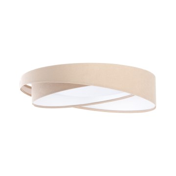 Lampada da soffitto GALAXY MODERN LED/24W/230V Ø 55 cm beige/bianco