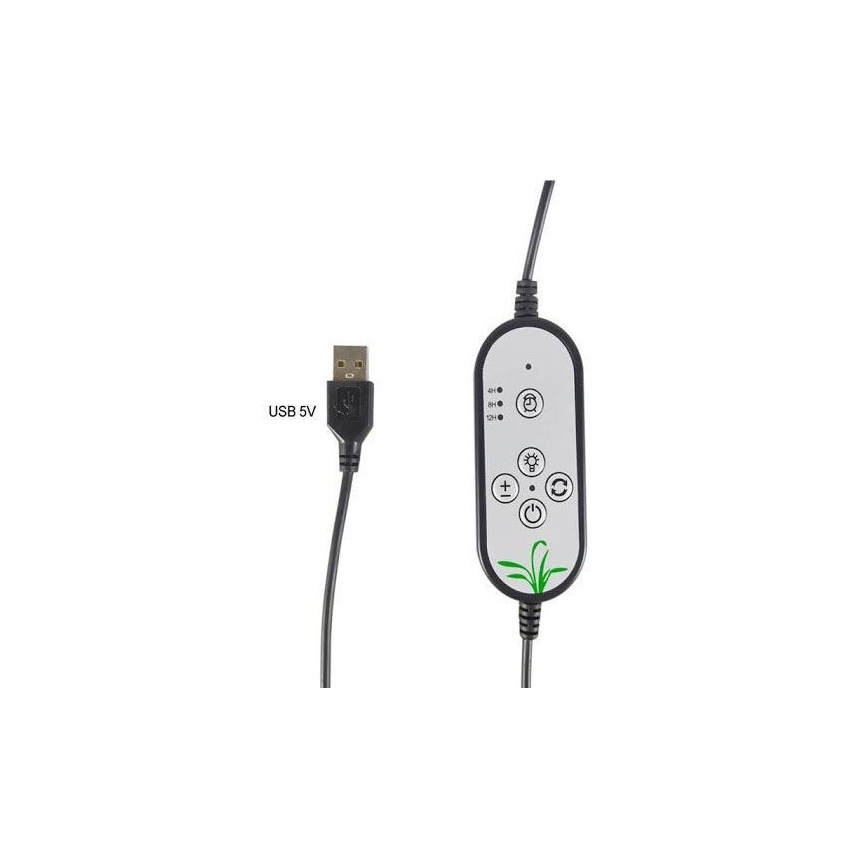 Lampada da soffitto LED dimmerabile con clip per piante in crescita LED/15W/5V