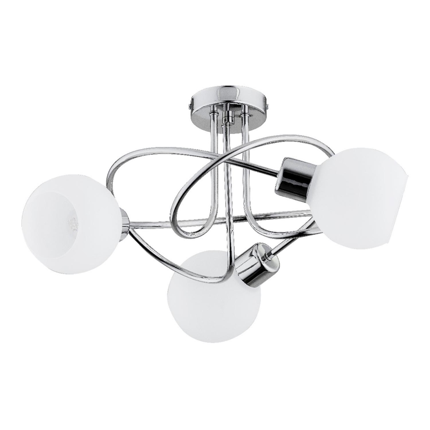 Lampada da soffitto MAMBO 3xE27/15W/230V cromo lucido
