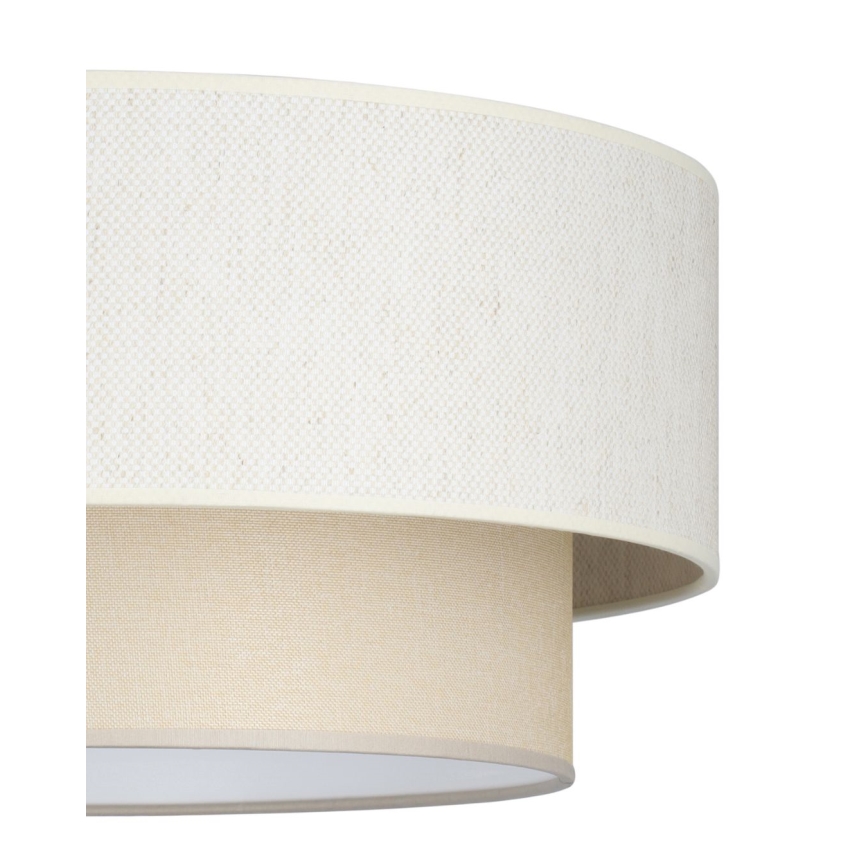 Lampada da soffitto NATIA 1xE27/60W/230V crema