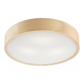 Lampada da soffitto NATURAL 3xE27/60W/230V Ø 47 cm pino