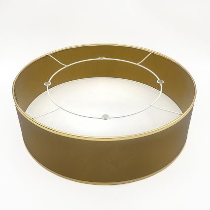 Lampada da soffitto SIRJA 2xE27/15W/230V Ø 45 cm marrone/oro