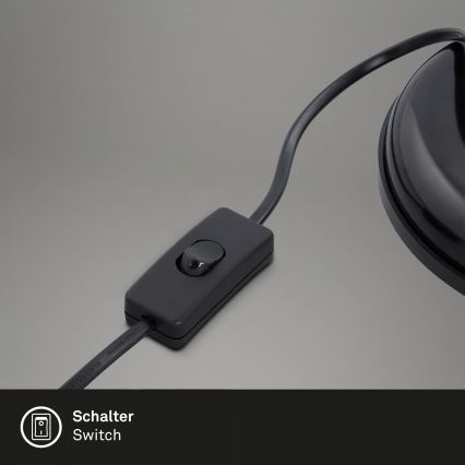 Lampada da tavolo 1xE14/25W/230V nera