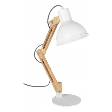 Lampada da tavolo 1xE27/40W/230V bianca