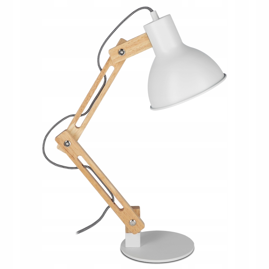 Lampada da tavolo 1xE27/40W/230V bianca
