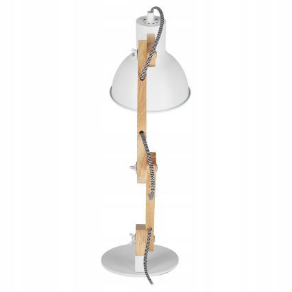 Lampada da tavolo 1xE27/40W/230V bianca