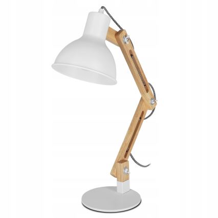 Lampada da tavolo 1xE27/40W/230V bianca