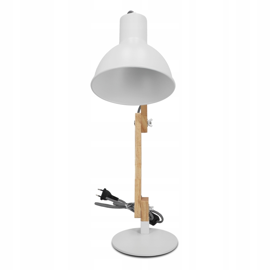 Lampada da tavolo 1xE27/40W/230V bianca