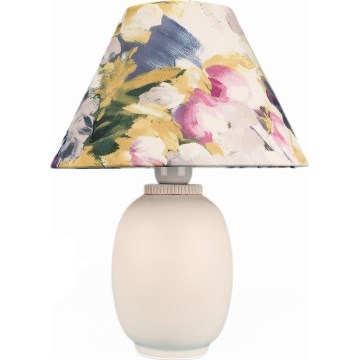 Lampada da tavolo 1xE27/40W/230V bianco/colorato