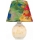 Lampada da tavolo 1xE27/40W/230V bianco/colorato
