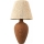 Lampada da tavolo 1xE27/40W/230V marrone/color crema