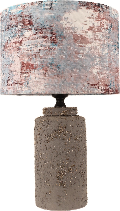 Lampada da tavolo 1xE27/40W/230V marrone/colorato